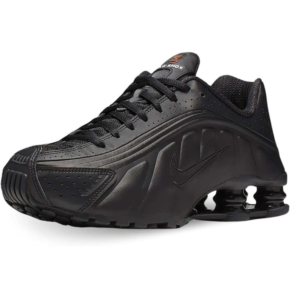 Nike Shox R4 - Black and Max Orange